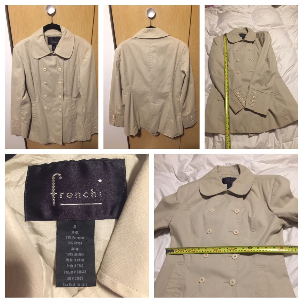 Frenchi Tan Trench Coat